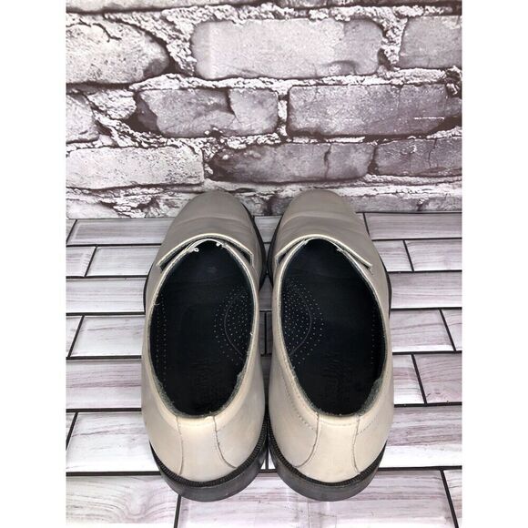 Sam Bork Shoes Grey Leather SlipOn Italy Loafers Dress Shoes Men Sz 8.5M US/42EU - Picture 10 of 16